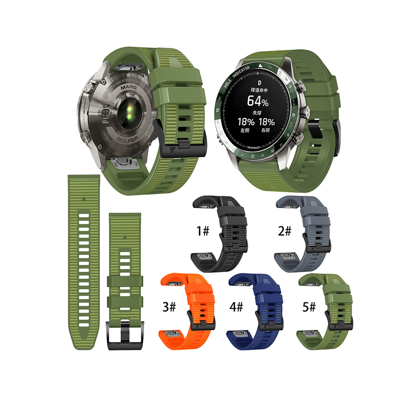 Suitable For Garmin Fenix5/5X/6/6X/7/7X/8-47/8-51 QuickFit Composite Material Strap 22+26mm