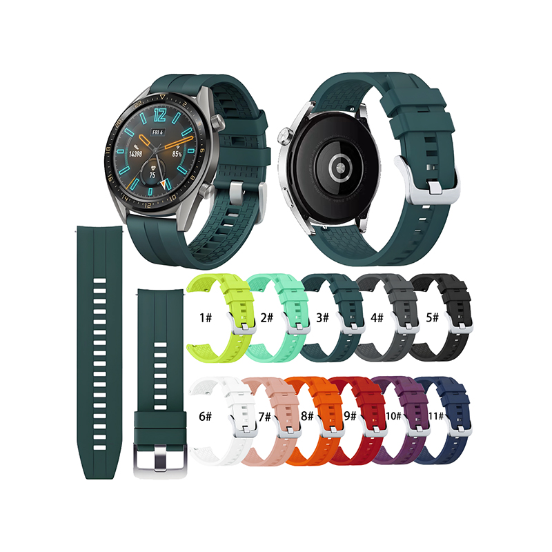 Quickrelease Silicone Watch Strap 22mm For Garmin/Samsung/Huawei Suunto Replacement