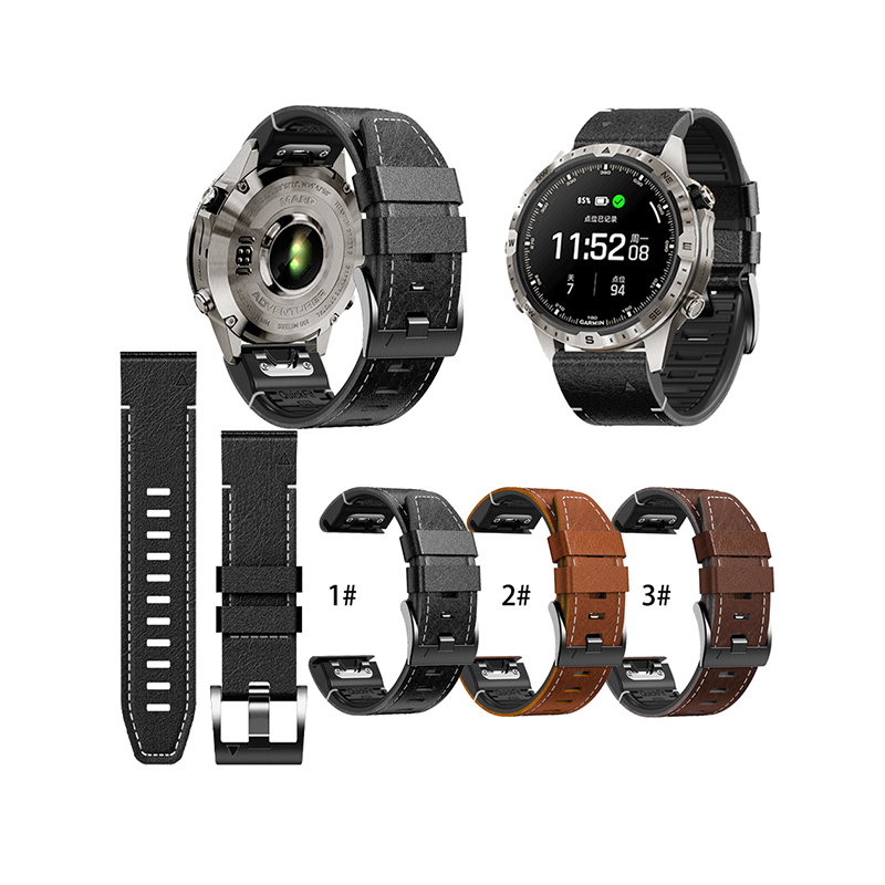 Suitable For Garmin Fenix5/5X/6/6X/7/7X/8-47/8-51 QuickFit Composite Material Strap 22+26mm