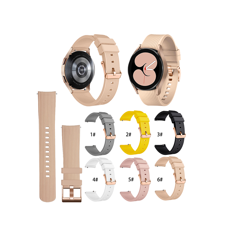 Quickrelease Silicone Watch Strap 20mm Suitable For Garmin/Samsung/Huawei/Suunto And Other Brand Watch Strap Replacement