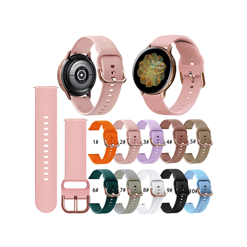 Quickrelease Silicone Watch Strap 20mm Suitable For Garmin/Samsung/Huawei/Suunto And Other Brand Watch Strap Replacement