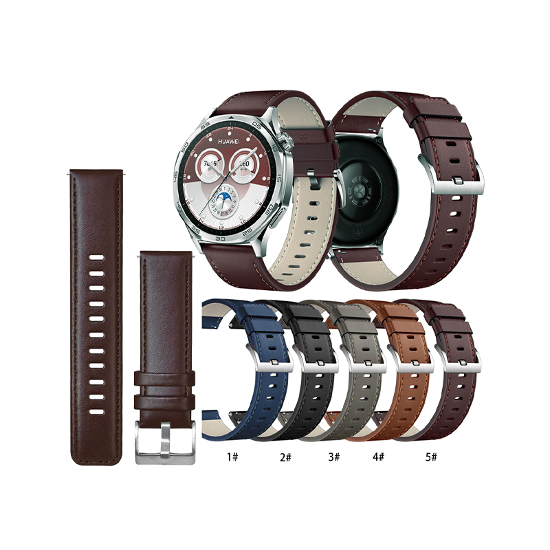 Suitable For Huawei Watch GT-46mm Leather Strap 22mm