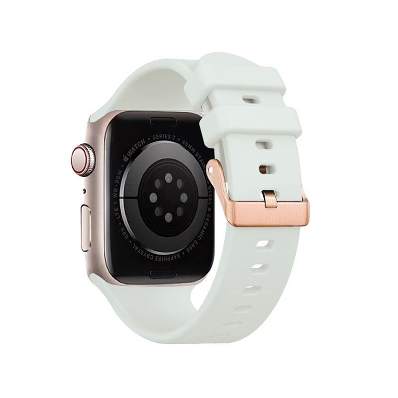 Suitable For Apple Watch/Iwatch38/40/41 Dial Silicone Strap