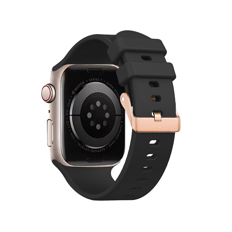 Suitable For Apple Watch/Iwatch38/40/41 Dial Silicone Strap