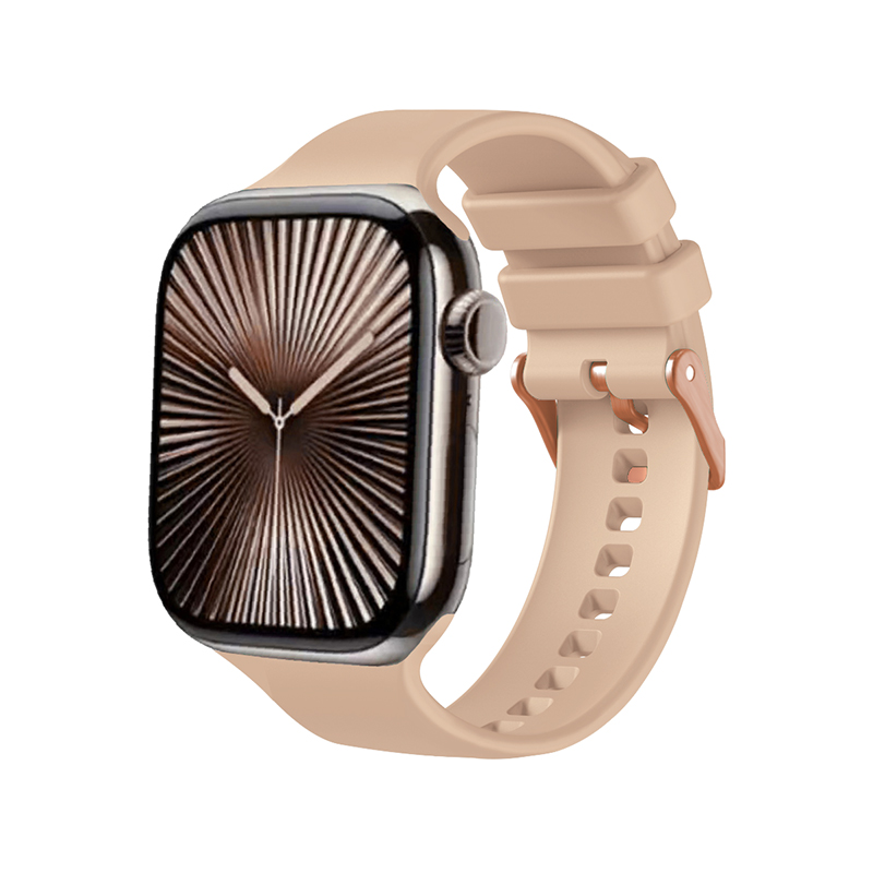 Suitable For Apple Watch/Iwatch38/40/41 Dial Silicone Strap