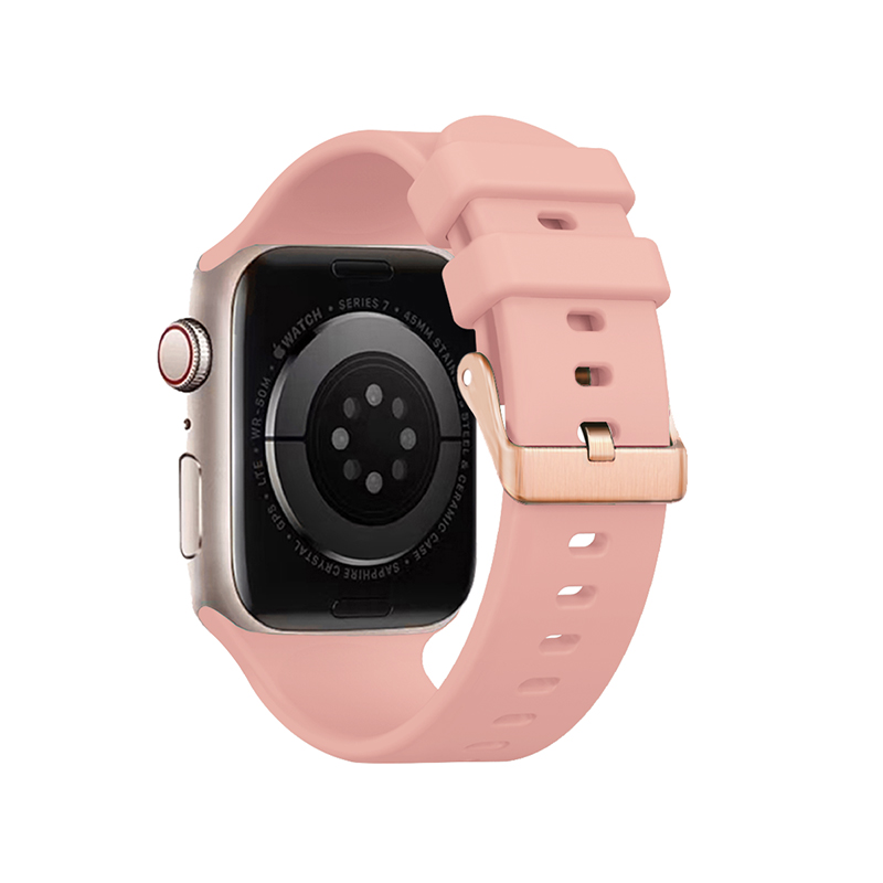 Suitable For Apple Watch/Iwatch38/40/41 Dial Silicone Strap