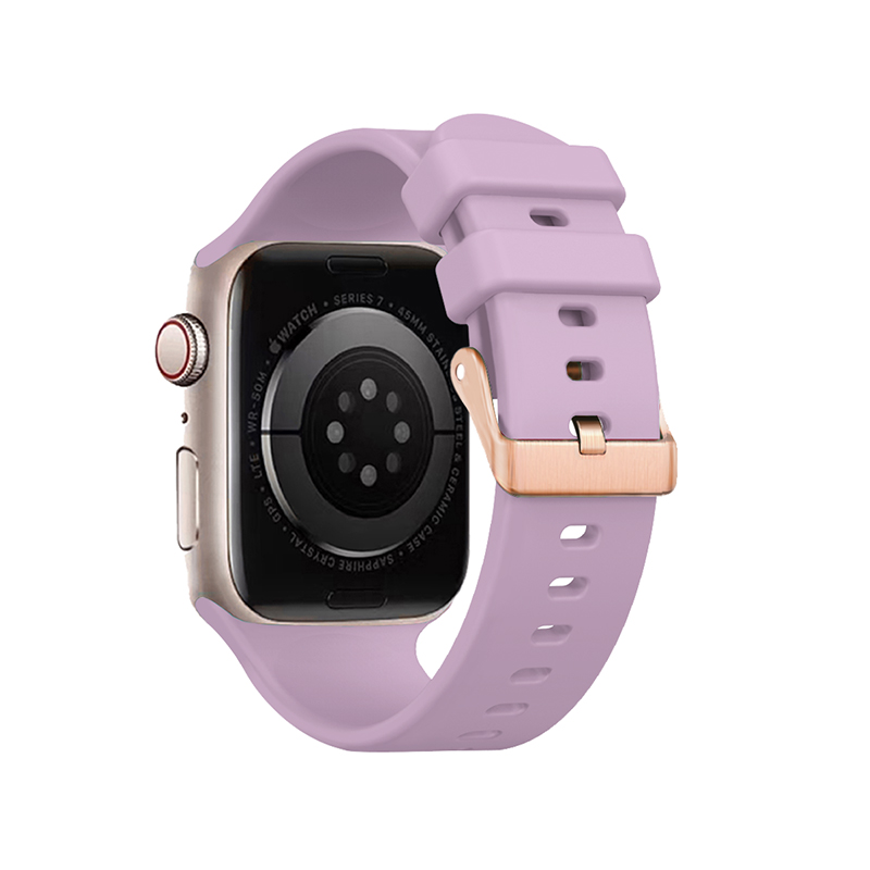 Suitable For Apple Watch/Iwatch38/40/41 Dial Silicone Strap