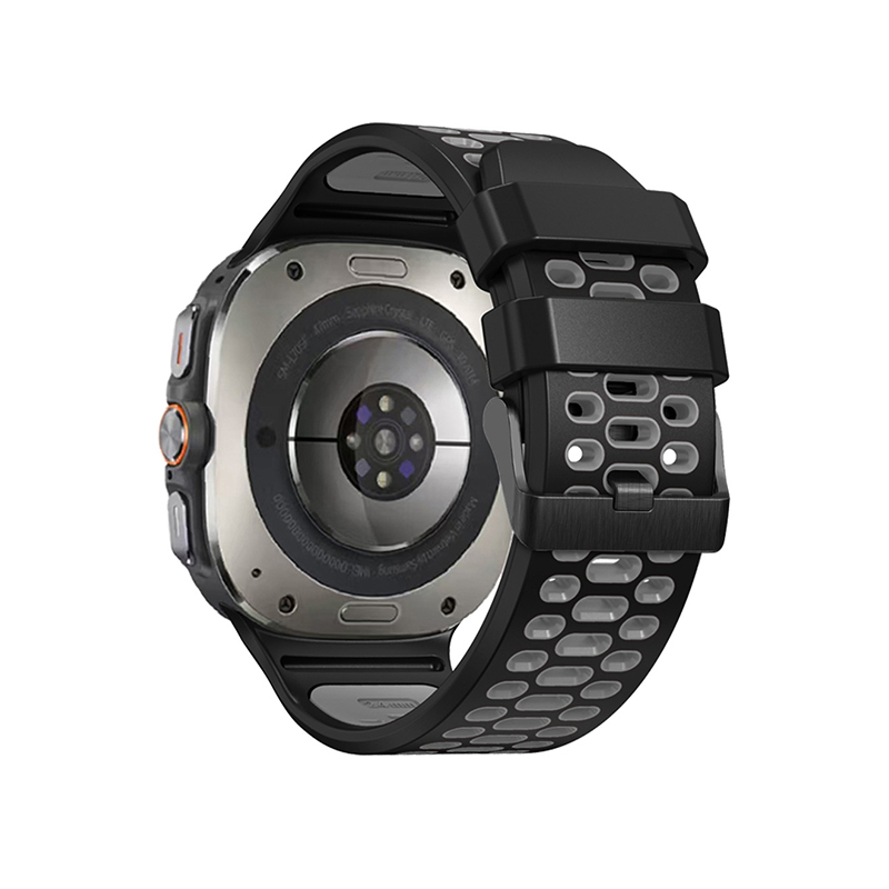 Suitable For Samsung Galaxy Watch Ultra Silicone Two-Color Strap