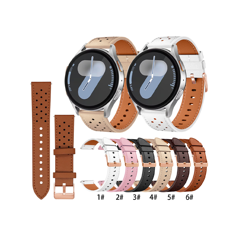 What are the advantages of leather strap in terms of comfort that cannot be ignored?