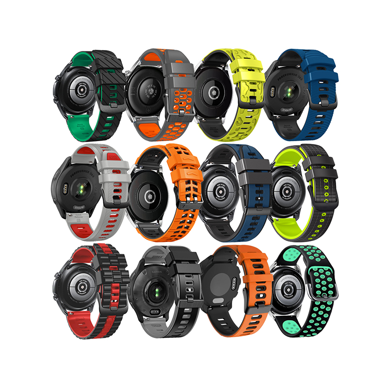 How does the QuickRelease Silicone Two-Tone Watch Strap redefine the wrist experience with convenience and comfort?